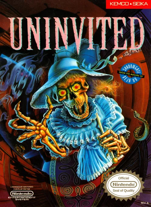 Uninvited (World) (8-bit Adventure Anthology - Volume I)